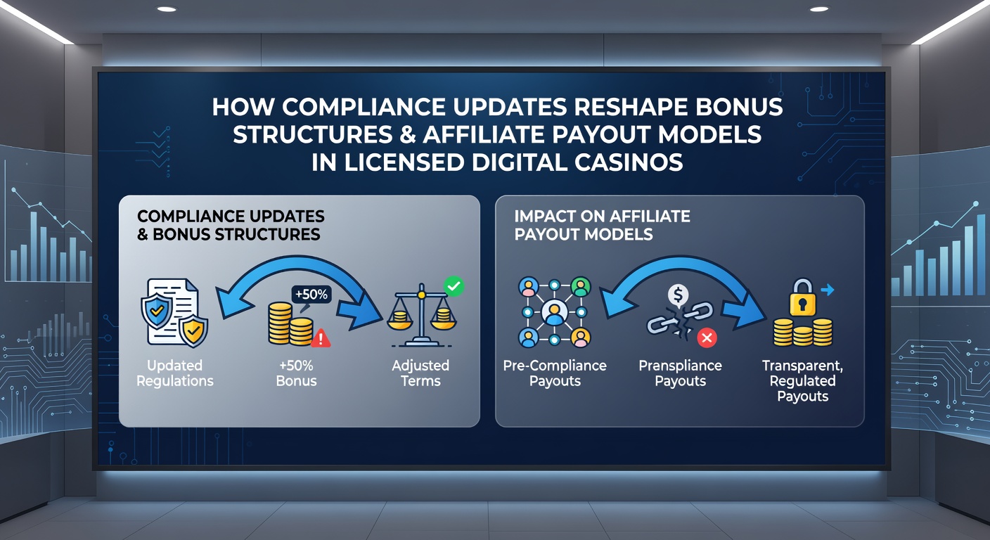 Analytics dashboard displaying affiliate revenue shares alongside compliance-adjusted bonus performance metrics